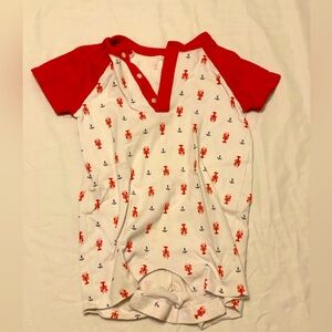 Janie and Jack Lobster and Anchor One Piece